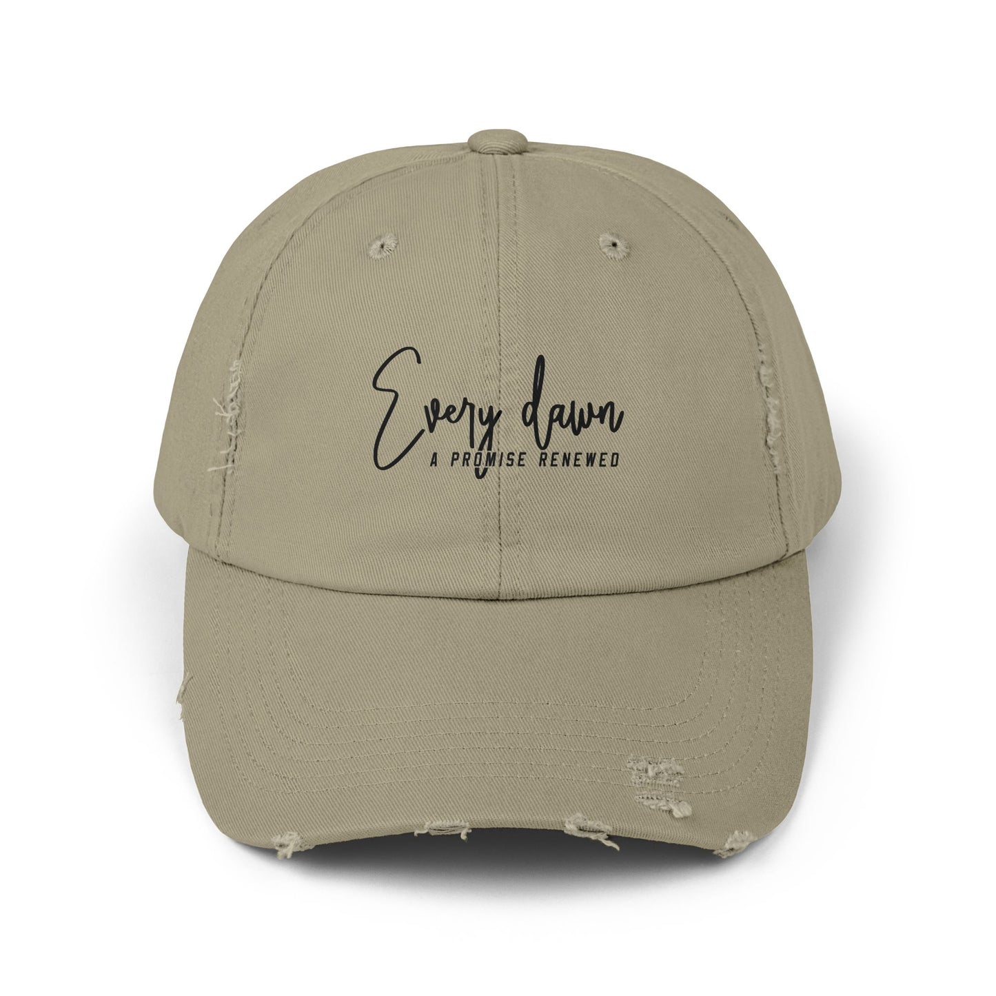 unisex distressed cap