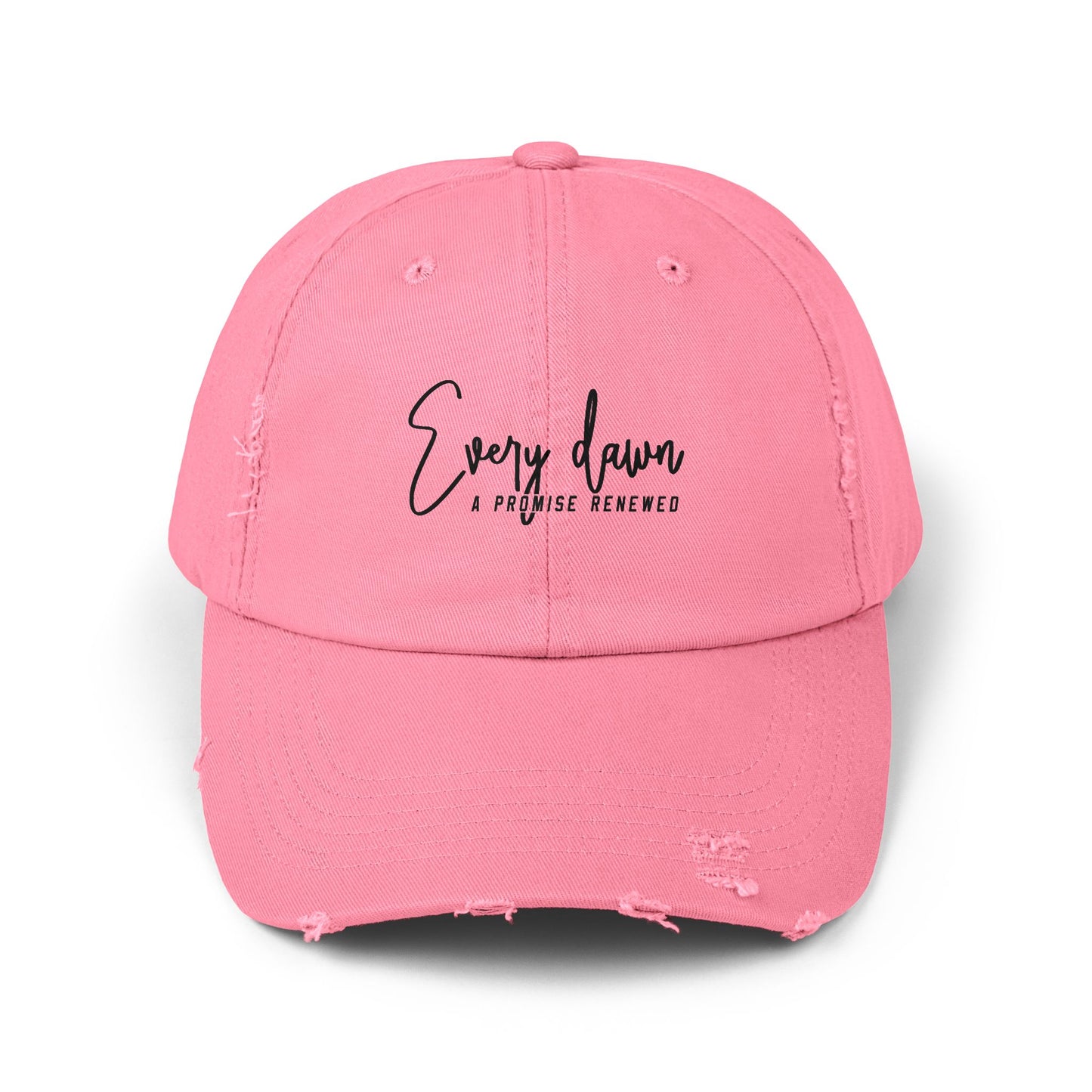 unisex distressed cap